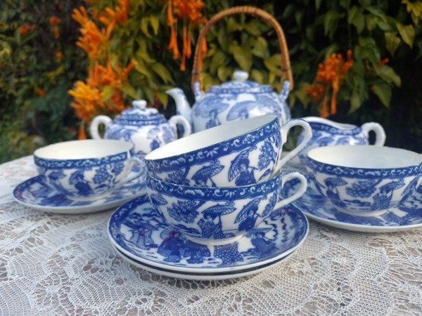Producto - Juego de té porcelana japonesa