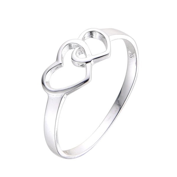 anillo de corazones