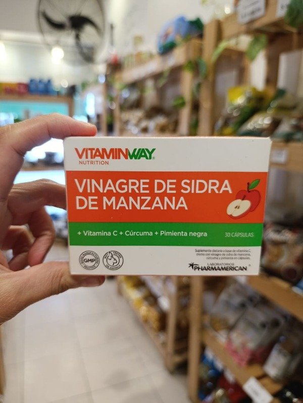 Producto - Vitamin way Vinagre de sidra de manzana 30 capsulas