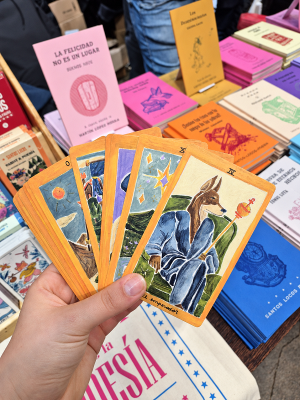 Producto - Tarot y poesía - Mazo Naranja  (Ro Martez y Mara Parra) - 1