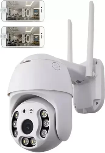 Producto - Camara Seguridad Ip Wifi Interior/Exterior Full Hd Domo Color Blanco