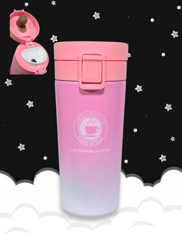 Producto - Vaso cafetero térmico bicolor