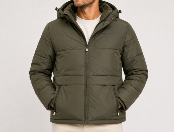 Producto - Campera de abrigo con piel y capucha - 3