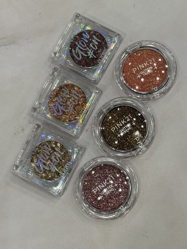 Producto - Glitter prensado PINK 21