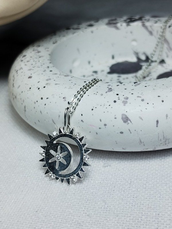 Producto - Cadenita luna sol