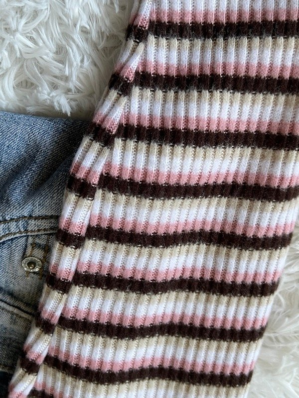 Polera croptop stripey star talle s — imagen 5