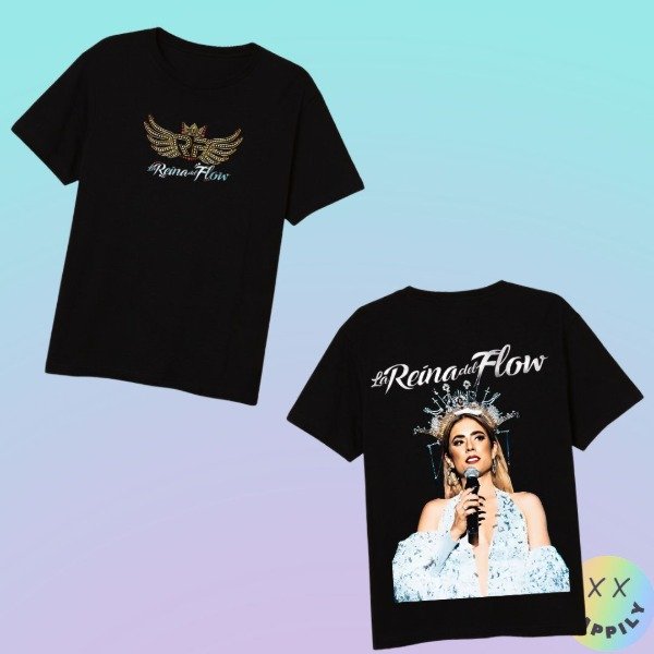 Producto - Remera La Reina del Flow Doble estampa #1