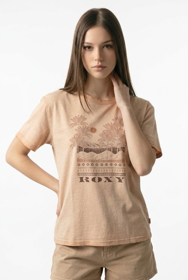 Producto - REMERA  ROXY MOONLIGHT SUNSET A MARRON - 0