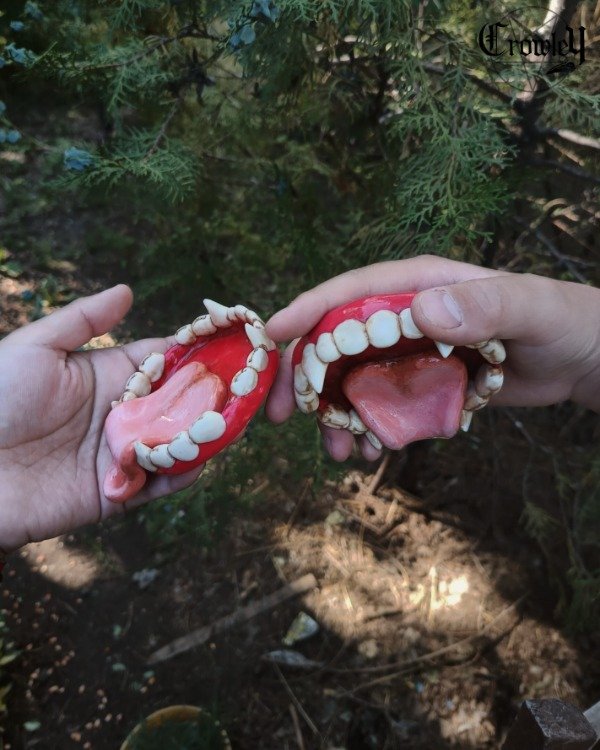 Producto - Cenicero encías rojo y rosado