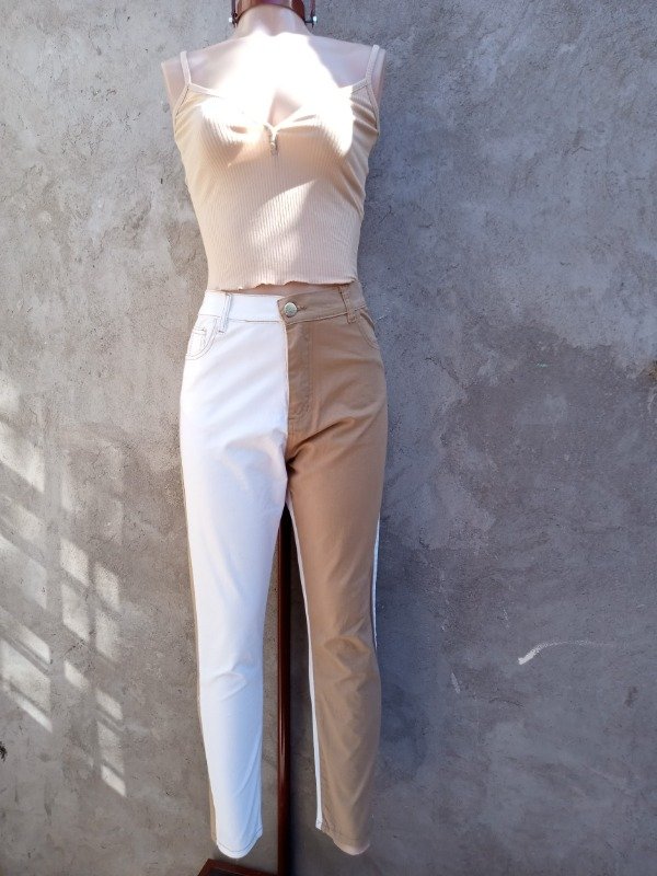 Producto - Jean skinny bicolor T.38.