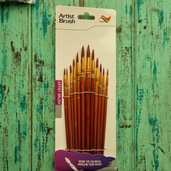 Producto - Pinceles REDONDOS x12 uni.