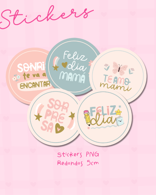 Producto - STICKERS PASTELES