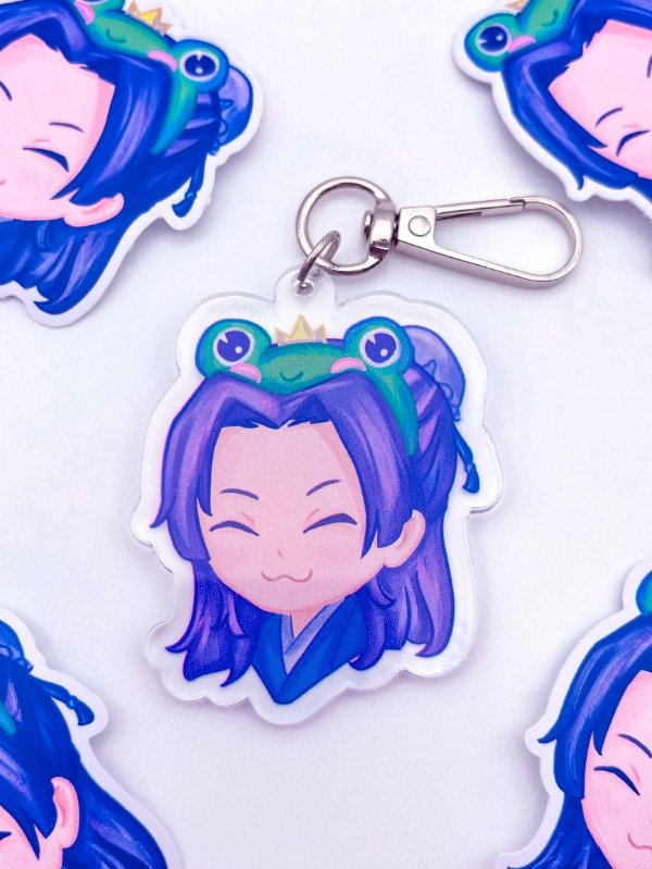 Producto - Llavero Jinshi príncipe rana