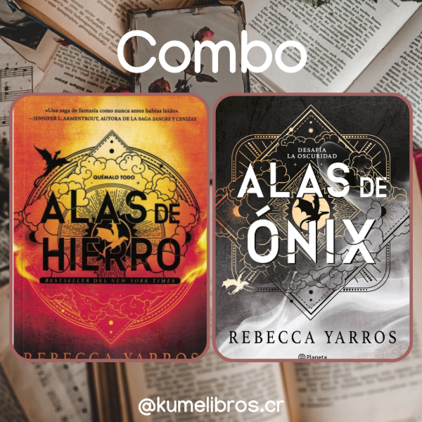 Producto - Alas de hierro + Alas de onix