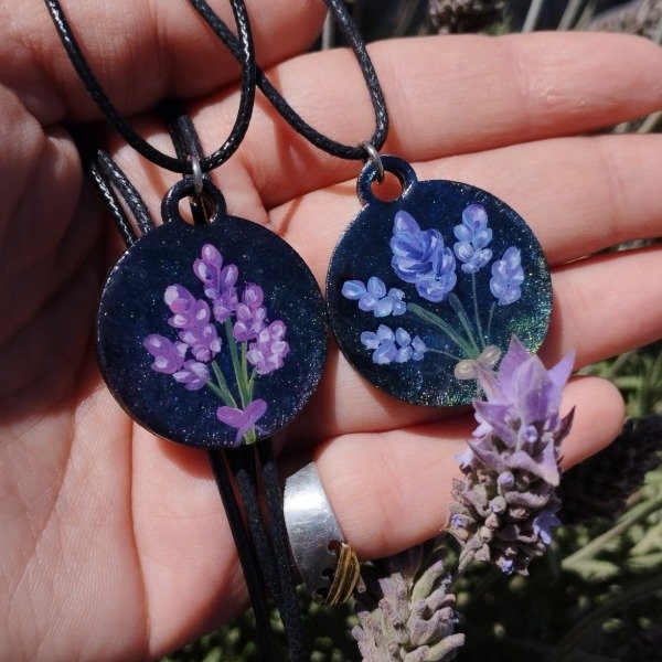 Producto - Dijes lavanda