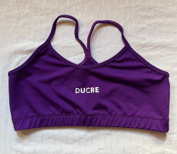 Producto - Top tiras finas lycra VIOLETA intenso