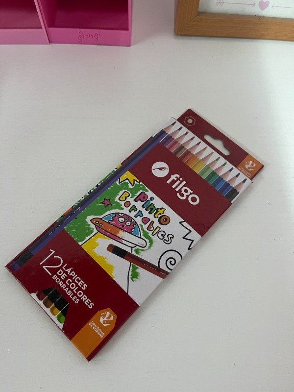 Producto - Lapices Colores Filgo Borrables