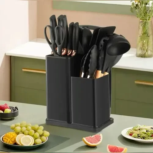 Producto - KIT UTENSILIOS DE COCINA X19 PIEZAS - SILICONE