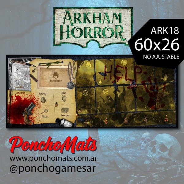 Producto - Arkham Horror - Playmat inspector