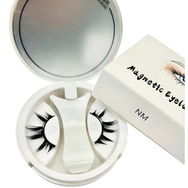 Producto - Pestañas postizas MAGNETICAS con estuche y pinzas - NM