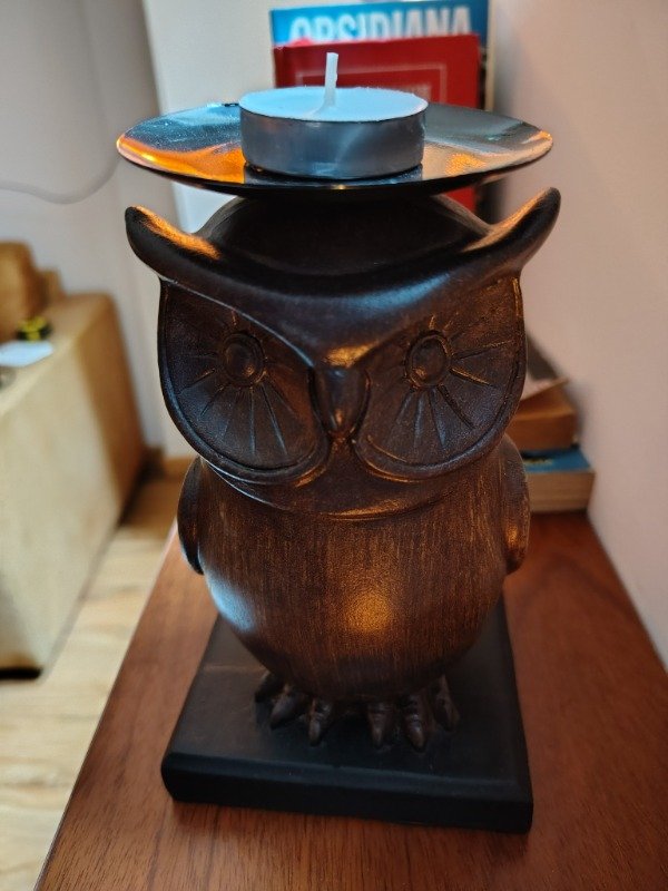 Producto - Porta vela Buho - 2