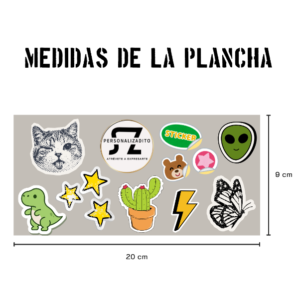 Producto - Stickers de estampillas argentinas - 3