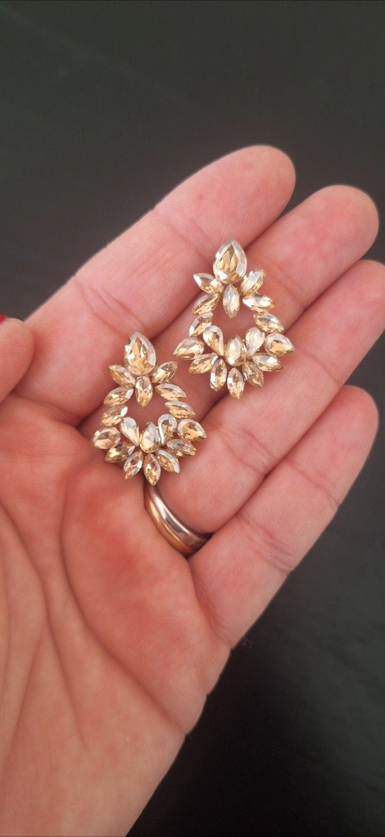 Producto - Aros pasantes Gema Dorado - 1