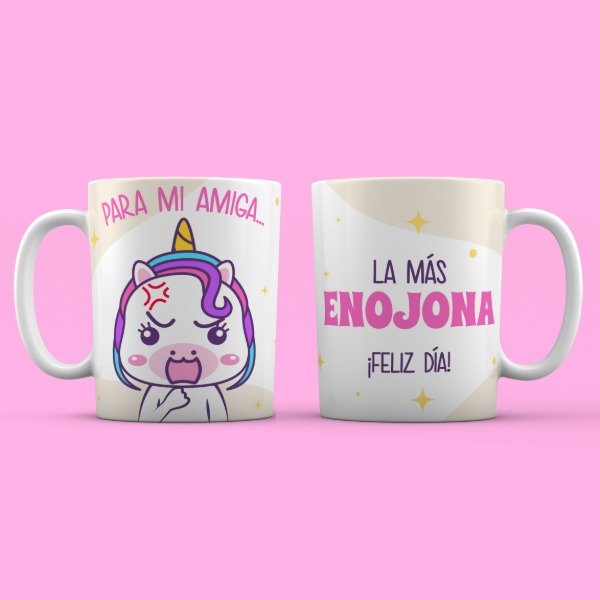 Producto - Plantillas para taza Amistad Personalidades