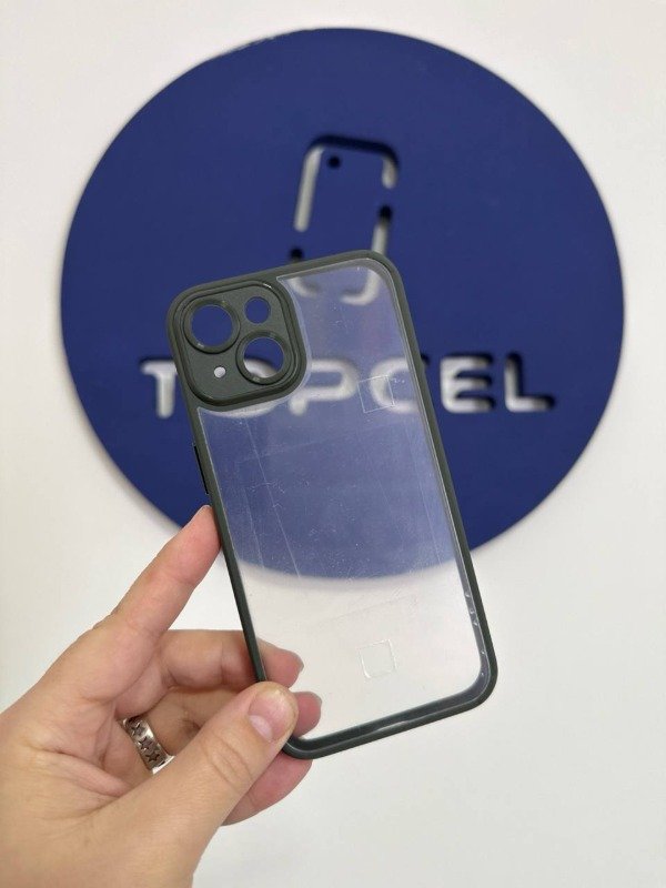 Producto - FUNDA CROMADA TRANSPARENTE IPHONE 14