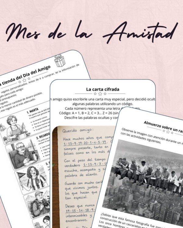 Producto - Mes de la Amistad - 2