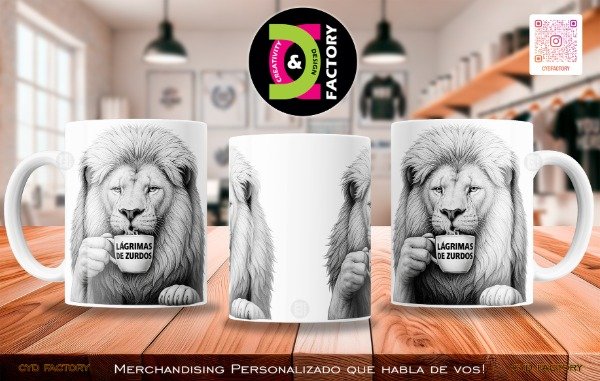 Producto - Taza Meme - Lagrimas de zurdos - TZ-RT-BL-11OZ-240-MEM-LDZ