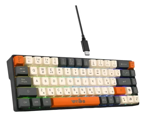 Producto - Teclado Weibo Wb-333 Compacto Gamer - 0