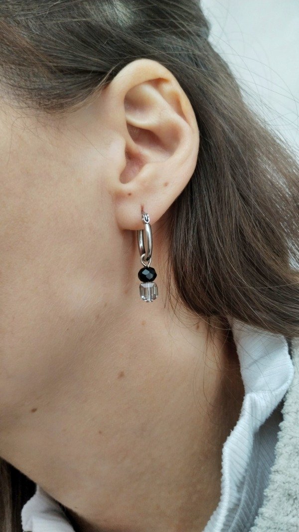 Producto - AROS CUBIC -NEGRO