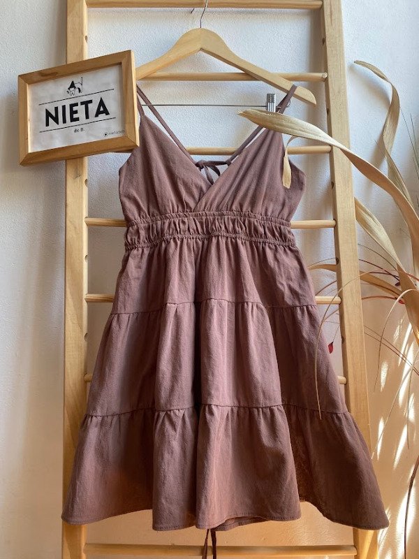 Producto - Vestido Mozambique Choco