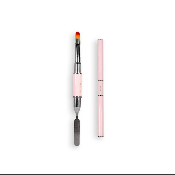 Producto - Pincel poligel con aplicador rosa Mely