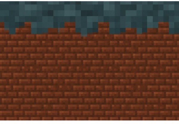 Producto - LAMINA MINECRAFT PIXEL LADRILLOS - 1