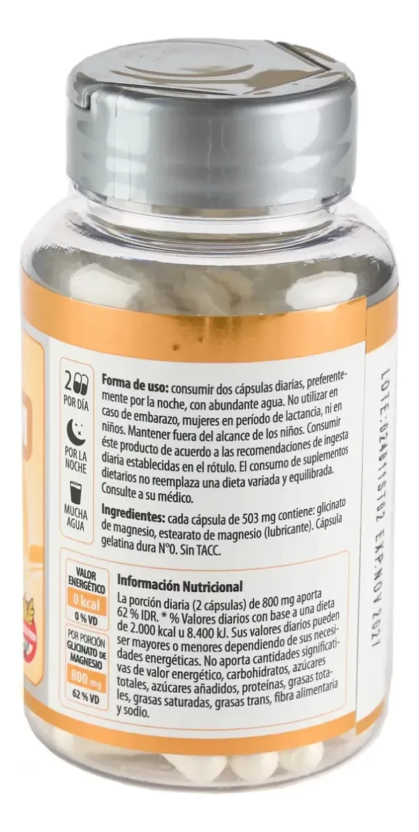 Producto - GLICINATO DE MAGNESIO x60 caps - INNOVANATURALS - 1