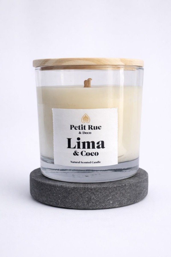 Producto - Vela de soja Lima y Coco