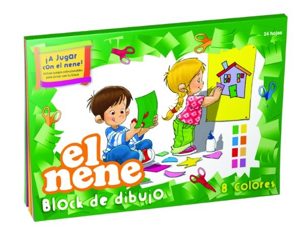 Producto - BLOC EL NENE N5 COLOR