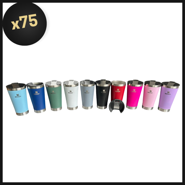 Producto - PROMO BULTO VASO CERVECERO CON DESTAPADOR 600ML CON LOGO