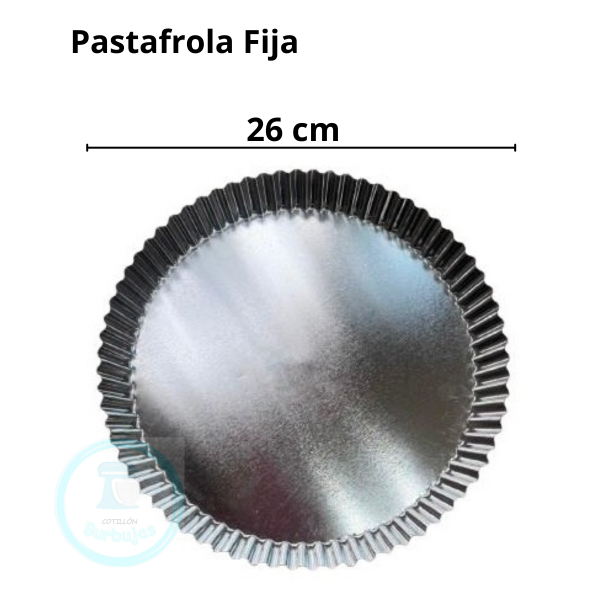 Producto - Pastafrola Hojalata Fija 26 cm x1