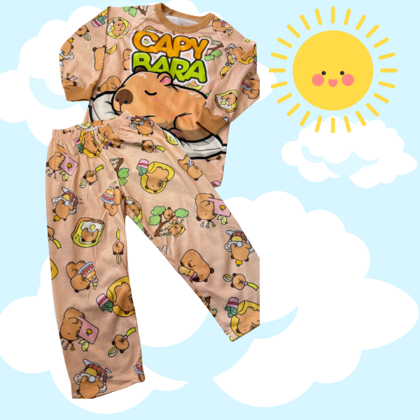 Producto - Pijama Capibara Beige