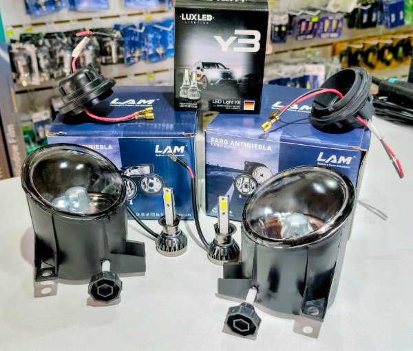 Producto - COMBO FAROS AUXILIARES + CREE LED VW GOL/FOX/SURAN/SAVEIRO - 0