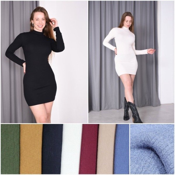 Producto - Línea May !! Vestido de morley frizado