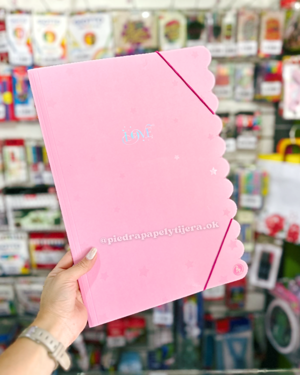 Producto - Carpeta 3 solapas love