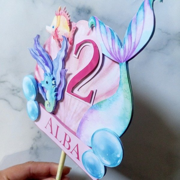 Producto - Cake Topper 3D - 1
