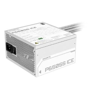 Producto - Fuente Gigabyte P650SS 650W 80 PLUS Silver Blanca