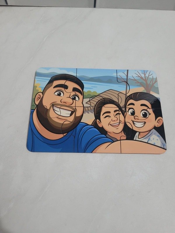 Producto - Rompecabezas madera mdf 6 piezas personalizado