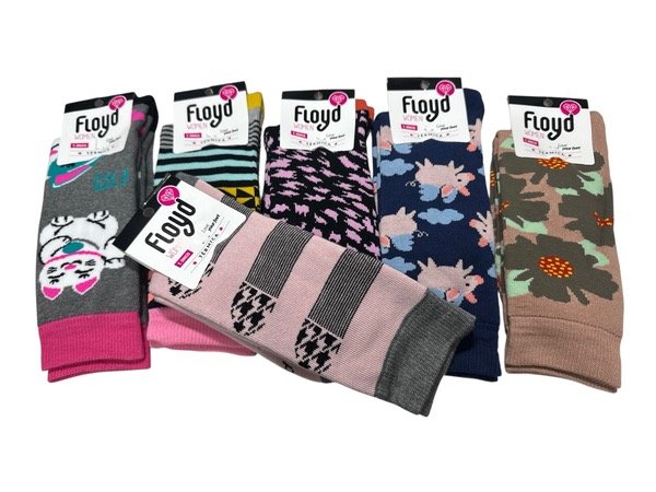 Producto - Medias térmicas de dama estampadas del 36 al 40