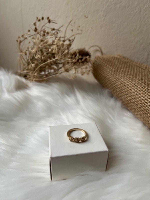 Producto - Anillo flores talle 17